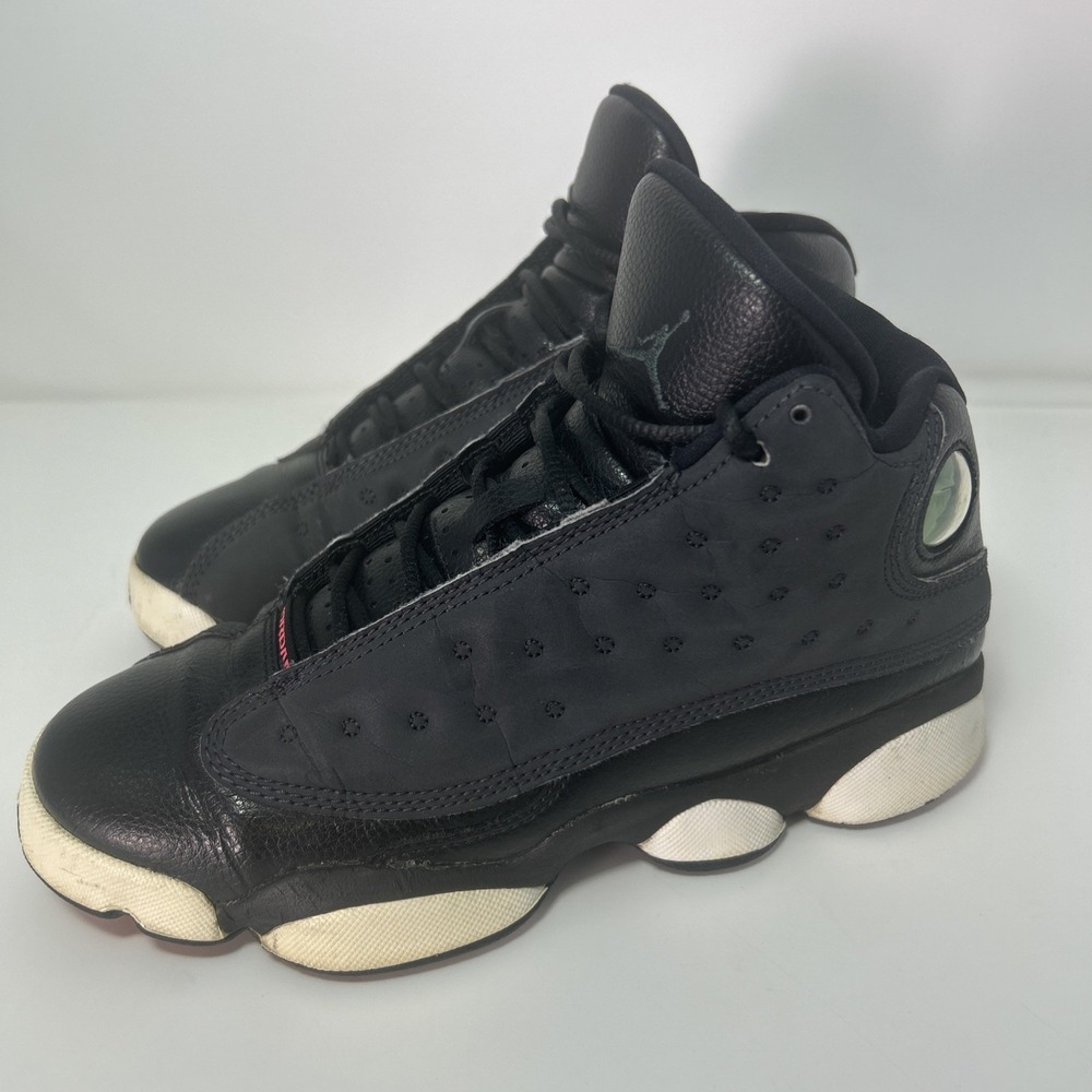 Nike Air Jordan Retro 13 Youth Sz 5.5Y, Women's Sz 7 Black Hyper Pink 439358-009
